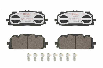 BREMBO P 85 165X Číslo výrobce: 25862. EAN: 8020584069516.