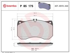 BREMBO P 85 175
