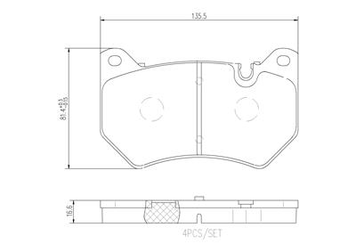 BREMBO P 85 177 EAN: 8020584116647.