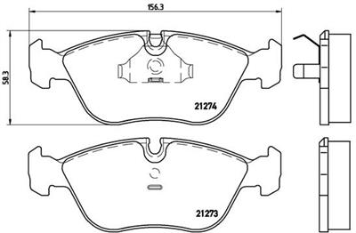 BREMBO P 86 013 Číslo výrobce: 21274. EAN: 8020584059012.