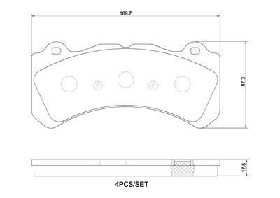 BREMBO P 86 034 EAN: 8020584118153.