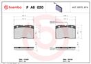 BREMBO P A6 020