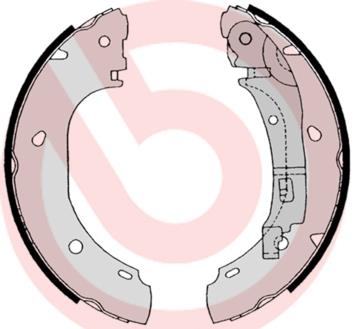 BREMBO S 23 525 EAN: 8432509640524.