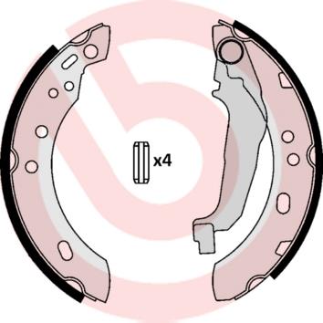 BREMBO S 56 507 EAN: 8432509642658.