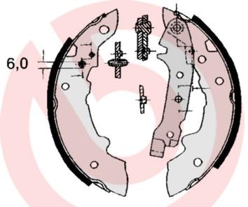 BREMBO S 68 508 EAN: 8432509643730.