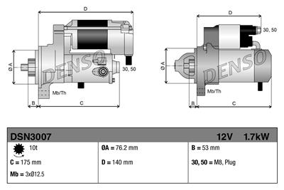 DENSO DSN3007 EAN: 8717613117262.