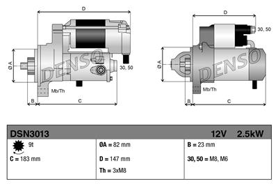 DENSO DSN3013 EAN: 8717613117323.