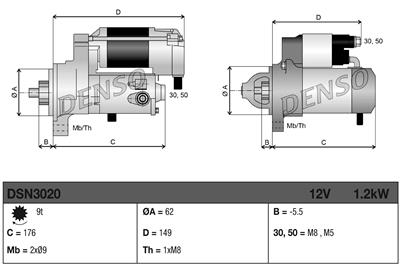 DENSO DSN3020 EAN: 8717613173060.