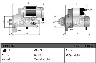 DENSO DSN3037 EAN: 8717613173220.