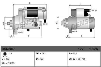 DENSO DSN3045 EAN: 8717613173305.