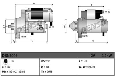 DENSO DSN3046 EAN: 8717613173312.
