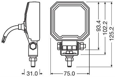 OSRAM LEDWL105-WD