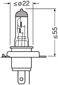 OSRAM 64193NB200 Číslo výrobce: H4. EAN: 4062172212281.