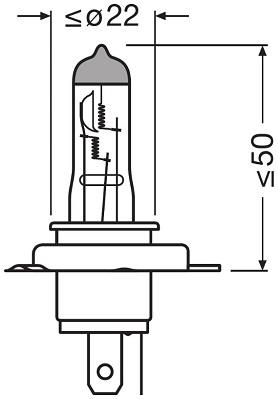 OSRAM 64181L Číslo výrobce: H19. EAN: 4052899599017.