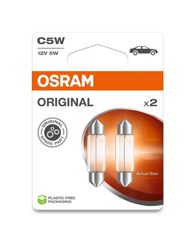 OSRAM 6418-2BL Číslo výrobce: C5W. EAN: 4062172396141.
