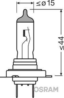 OSRAM 64210 Číslo výrobce: H7. EAN: 4050300332185.