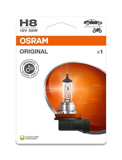 OSRAM 64212-1BL Číslo výrobce: H8. EAN: 4062172395281.