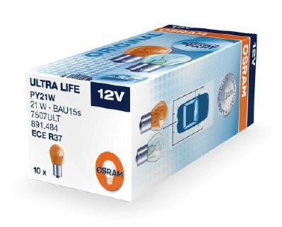 OSRAM 7507ULT Číslo výrobce: PY21W. EAN: 4008321413154.