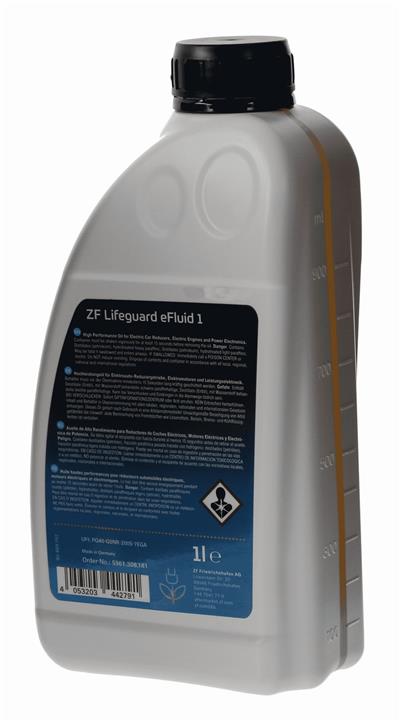 ZF 5961.308.181 Číslo výrobce: CASTROL ON EV Transmission Fluid D1. EAN: 4053203442791.