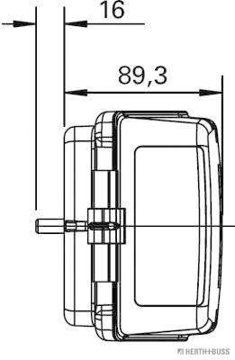 HERTH+BUSS ELPARTS 83840679 Číslo výrobce: Model 462. EAN: 4026736141431.