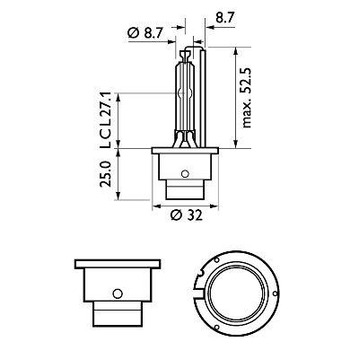 PHILIPS 85122WHV2S1 Číslo výrobce: 37727933. EAN: 8727900377286.