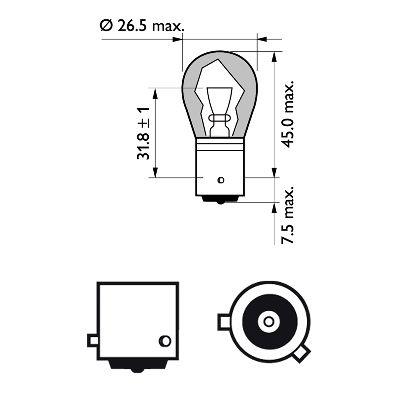 PHILIPS 12496SVB2 Číslo výrobce: 31117730. EAN: 8711500311191.