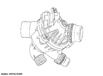 WAHLER 410766.103D0 Číslo výrobce: E2870019502A0. EAN: 4029783011054.