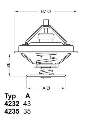 WAHLER 4235.80D Číslo výrobce: E2858853714E9. EAN: 4029783003653.