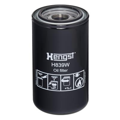 HENGST FILTER H839W Číslo výrobce: 6254100000. EAN: 4030776083149.