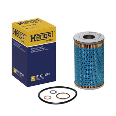 HENGST FILTER E117H D07 Číslo výrobce: 1769110000. EAN: 4030776075939.