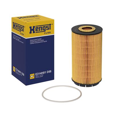 HENGST FILTER E314H01 D58 Číslo výrobce: 1222130000. EAN: 4030776013306.