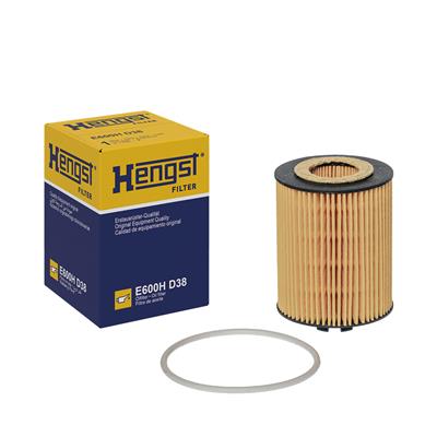 HENGST FILTER E600H D38 Číslo výrobce: 90130000. EAN: 4030776000955.