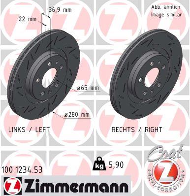 ZIMMERMANN 100.1234.53 EAN: 4250238777298.