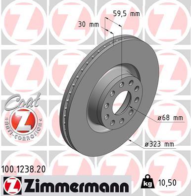 ZIMMERMANN 100.1238.20 EAN: 4250238765097.