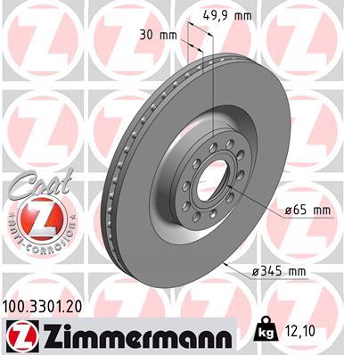 ZIMMERMANN 100.3301.20 EAN: 4250238744719.