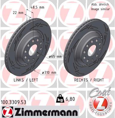 ZIMMERMANN 100.3309.53 EAN: 4250238788508.
