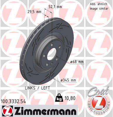 ZIMMERMANN 100.3332.54 EAN: 4250238777410.