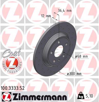 ZIMMERMANN 100.3333.52 EAN: 4250238790204.