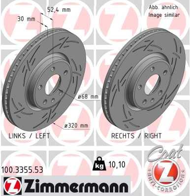 ZIMMERMANN 100.3355.53 EAN: 4250238777397.