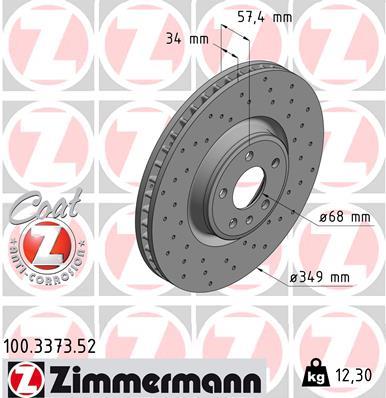 ZIMMERMANN 100.3373.52 EAN: 4250238767909.