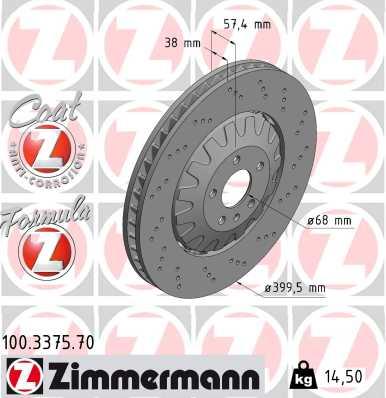 ZIMMERMANN 100.3375.70 EAN: 4250238786429.