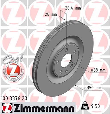ZIMMERMANN 100.3376.20 EAN: 4250238767442.