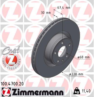 ZIMMERMANN 100.4700.20 EAN: 4250238786474.