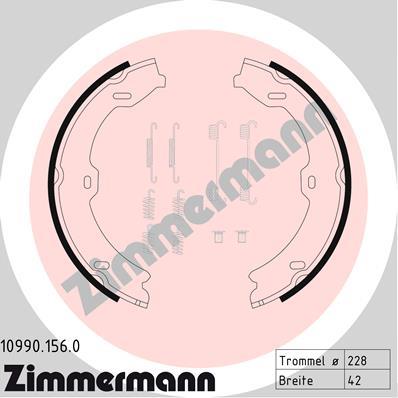 ZIMMERMANN 10990.156.0 EAN: 4250238763239.