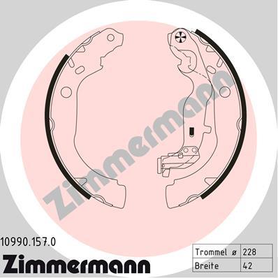 ZIMMERMANN 10990.157.0 EAN: 4250238767312.