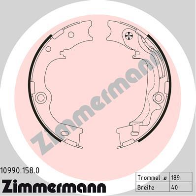 ZIMMERMANN 10990.158.0 EAN: 4250238767411.
