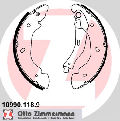 ZIMMERMANN 10990.118.9 EAN: 4250238723103.