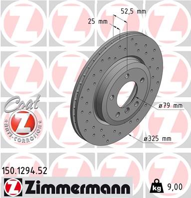 ZIMMERMANN 150.1294.52 EAN: 4250238745617.