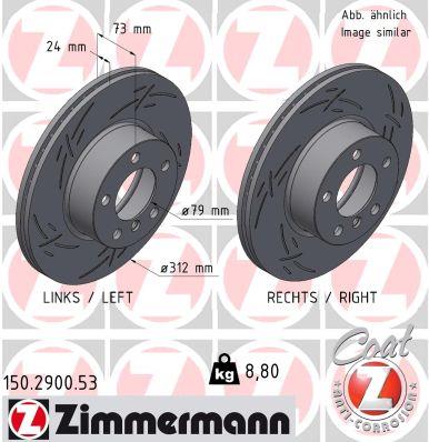 ZIMMERMANN 150.2900.53 EAN: 4250238788843.