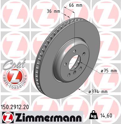 ZIMMERMANN 150.2912.20 EAN: 4250238758372.